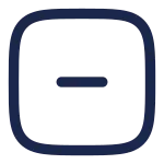 Minus Square SVG Icon